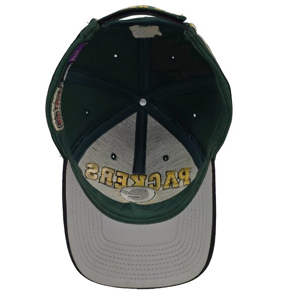 Green Bay Packers Hat - Vintage 90s Starter Pro Line NFL Football Cap Adj Strap - Picture 4 of 5